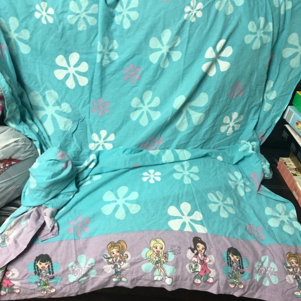 Vintage BRATZ doll Official BRATZ Bedsheets & Top sheet Twin Bed Set for Girls